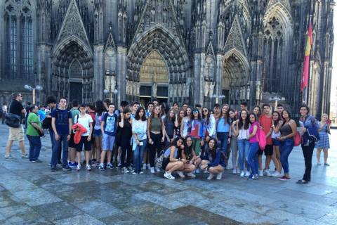 ALUMNOS DE 3º DE ESO EN ALEMANIA DE INTERCAMBIO.