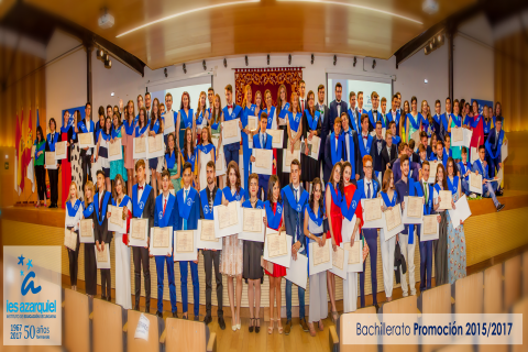 GRADUACIÓN DE NUESTROS ALUMNOS DE 2º DE BACHILLERATO.