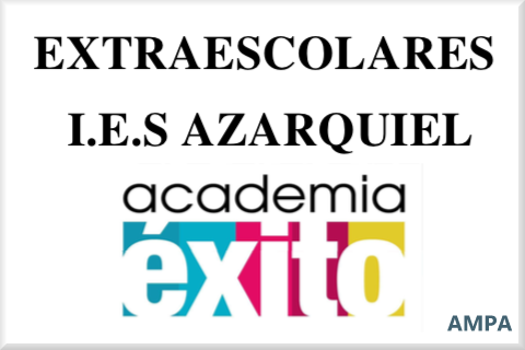 MATRÍCULA EXTRAESCOLARES I.E.S AZARQUIEL.