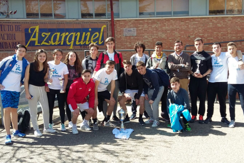 EL IES AZARQUIEL CAMPEONES EN LAS VII JORNADAS INTERCENTROS.