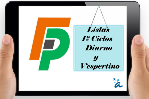 LISTAS DE ALUMNOS DE 1º DE CICLOS DE DIURNO Y VESPERTINO (Solo Ciclos Doble Turno).