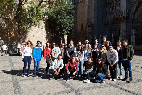 VISITA POR TOLEDO DE LOS ALUMNOS DEL C.F.G.S. DE PROYECTOS DE EDIFICACION