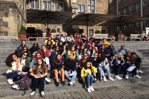 ALUMNOS D.E  4º DE ESO EN ALEMANIA DE INTERCAMBIO.