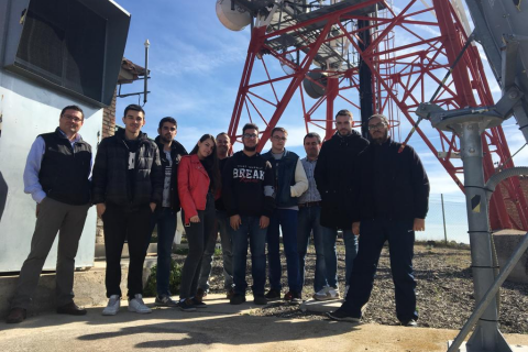 ALUMNOS DEL IES AZARQUIEL VISITAN LAS INSTALACIONES DE CMMEDIA.