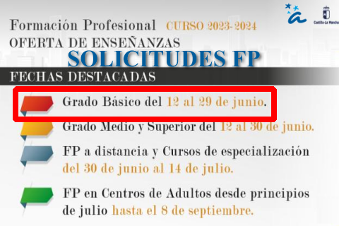 ADMISIÓN CICLOS FP GRADO BÁSICO PRESENCIAL.