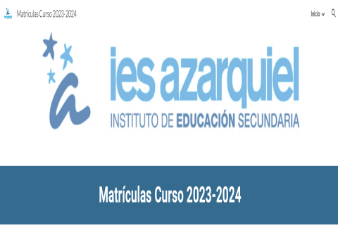 MATRÍCULAS 2023-2024