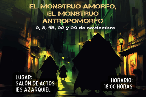 JORNADAS DE LITERATURA DE TERROR. LOS MORADORES DE LAS TINIEBLAS.